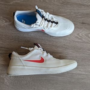 Size 9 - Nike Nyjah Free 2.0 SB Summit White